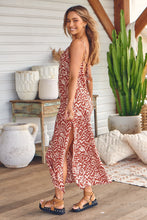 Load image into Gallery viewer, Laylunah Maxi Dress Wilderness Cherry
