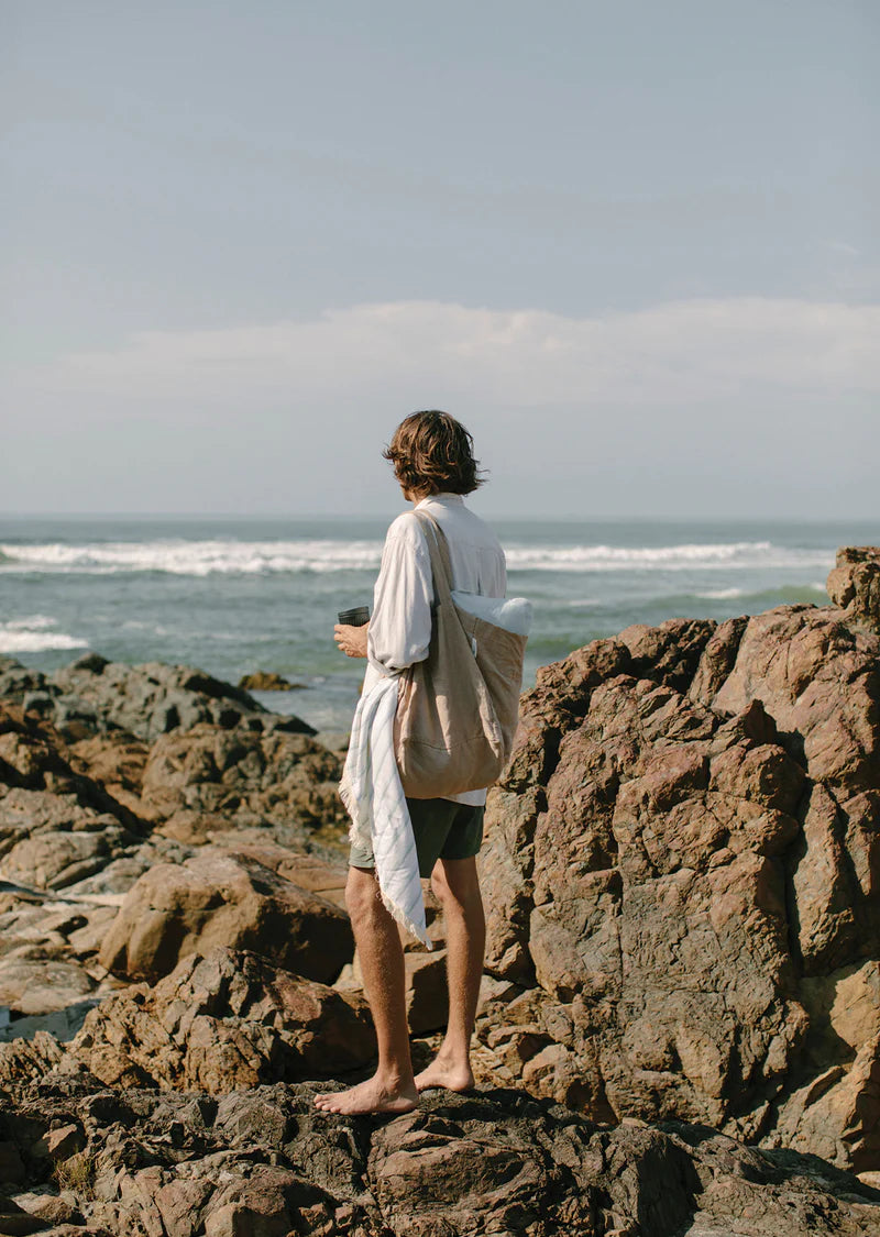 Linen Tote Bag - The Beach People