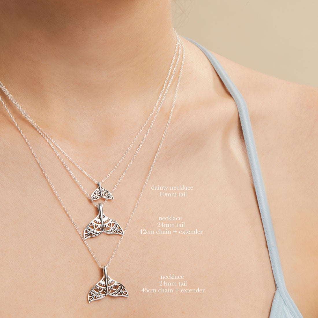 Dainty Dolphin Mandala Necklace