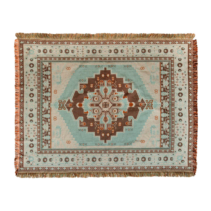 'Norwegian Wood' Woven Picnic Rug/Throw