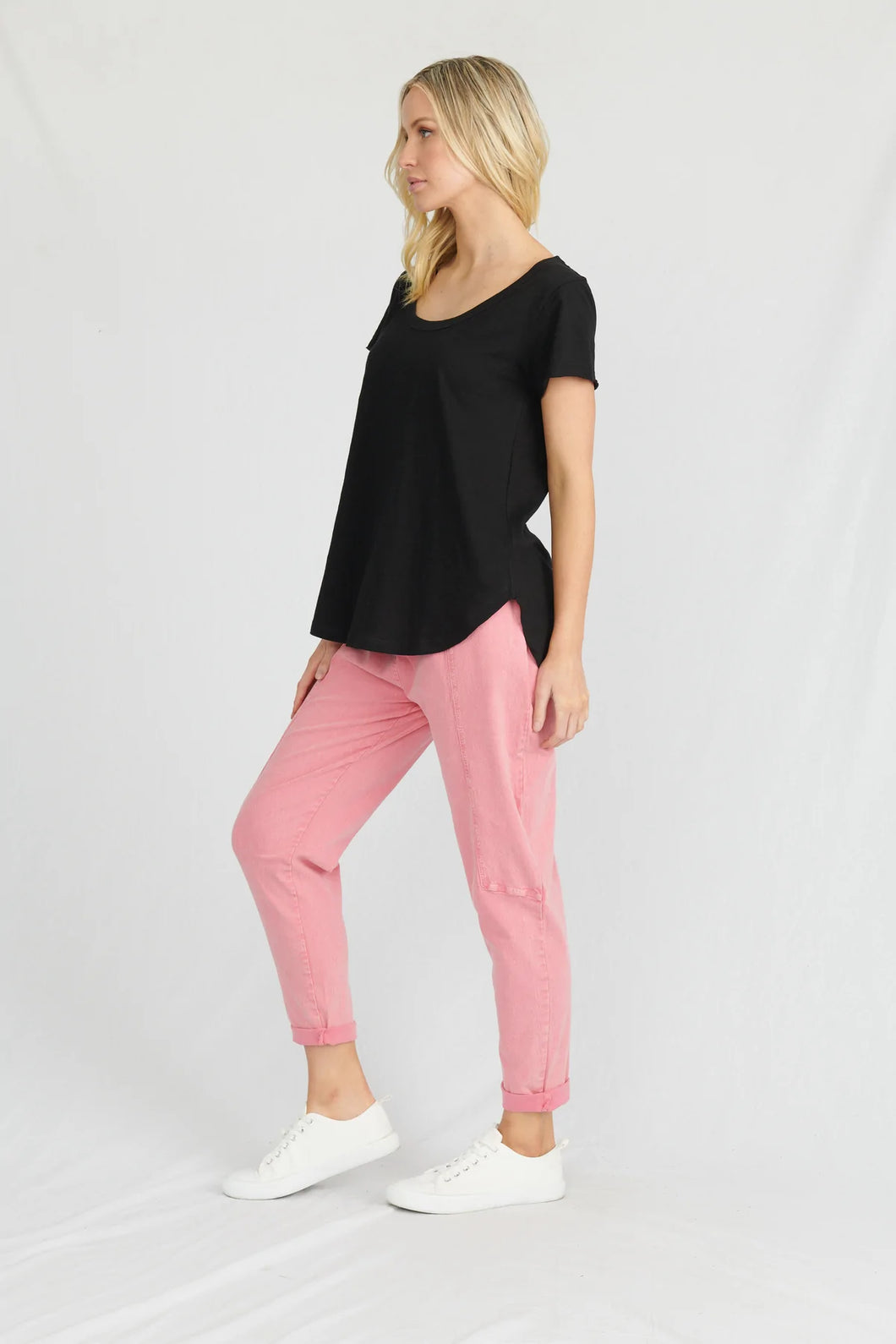 San Jose Scoop Neck Tee Organic Cotton