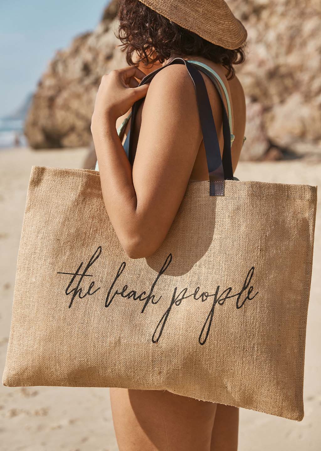 Jute book bag cheap