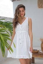 Load image into Gallery viewer, Amada Mini Dress White
