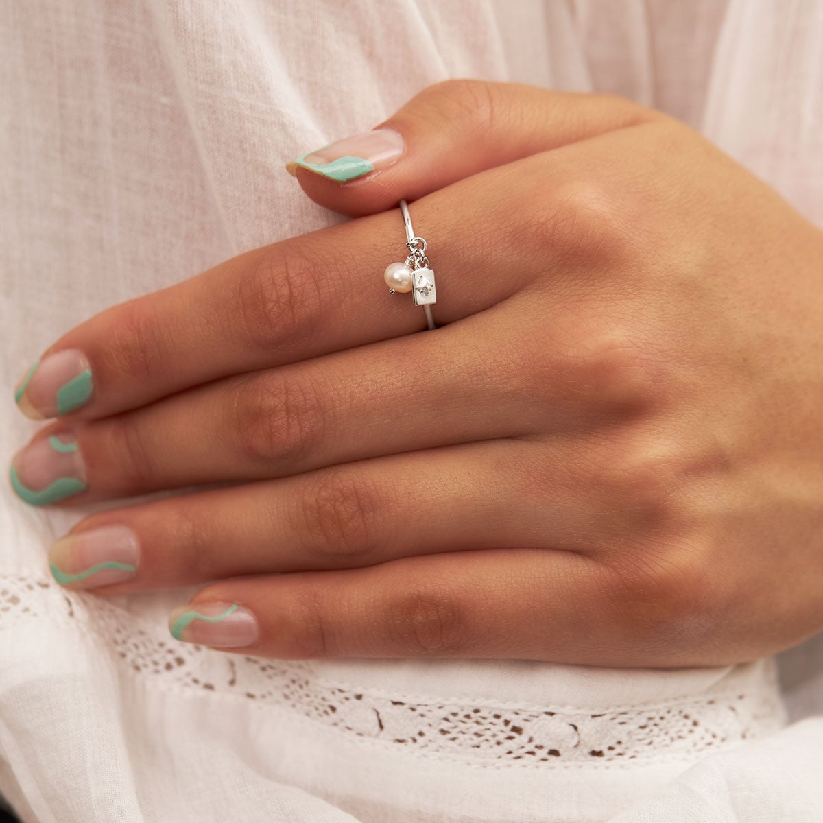 Celestial Pearl Ring