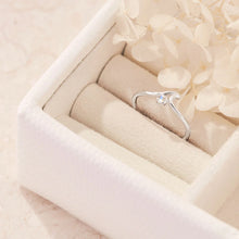 Load image into Gallery viewer, Dainty Ripple Moonstone Ring
