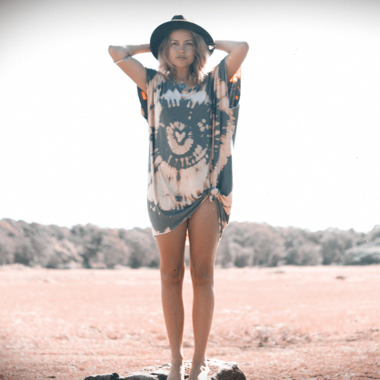 The Ratatat 100% Wool Felt Hat Chocolate - Desert to Ocean