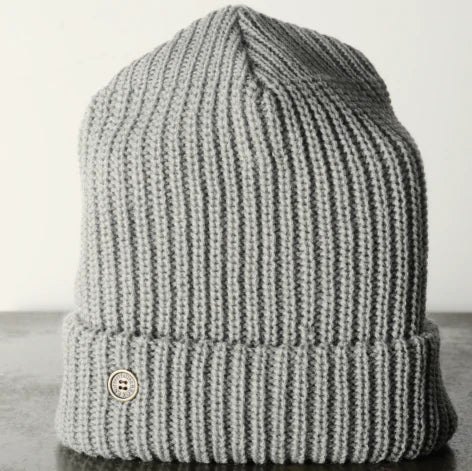 Wally Beanie Grey - Desert to Ocean