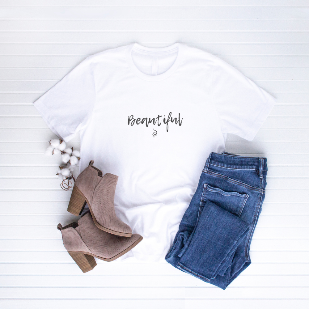 Beautiful Tee Women's Organic T-Shirt - Desert to Ocean