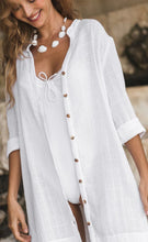 Load image into Gallery viewer, Soleil Cotton Shirt White
