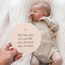 Load image into Gallery viewer, Bebe` Baby Milestone Cards
