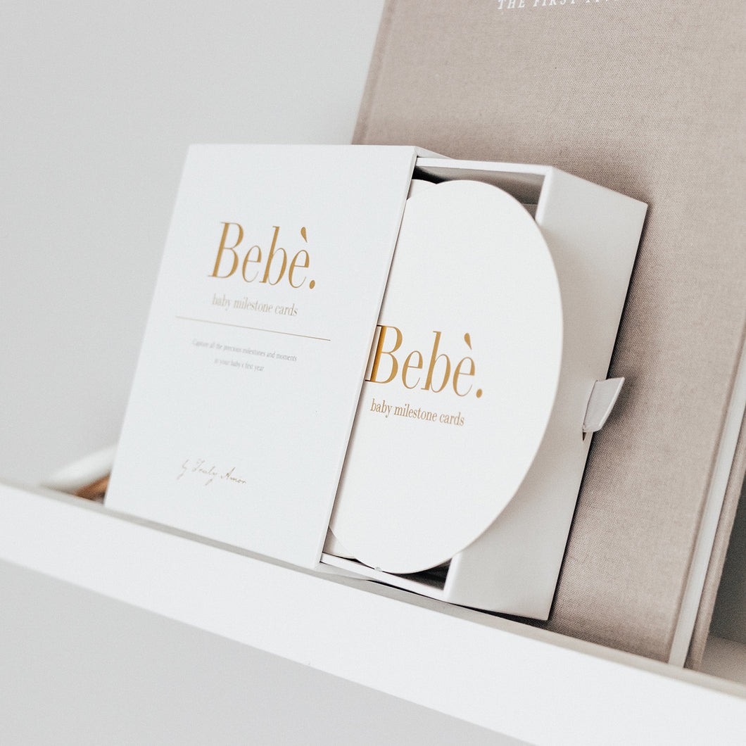 Bebe` Baby Milestone Cards