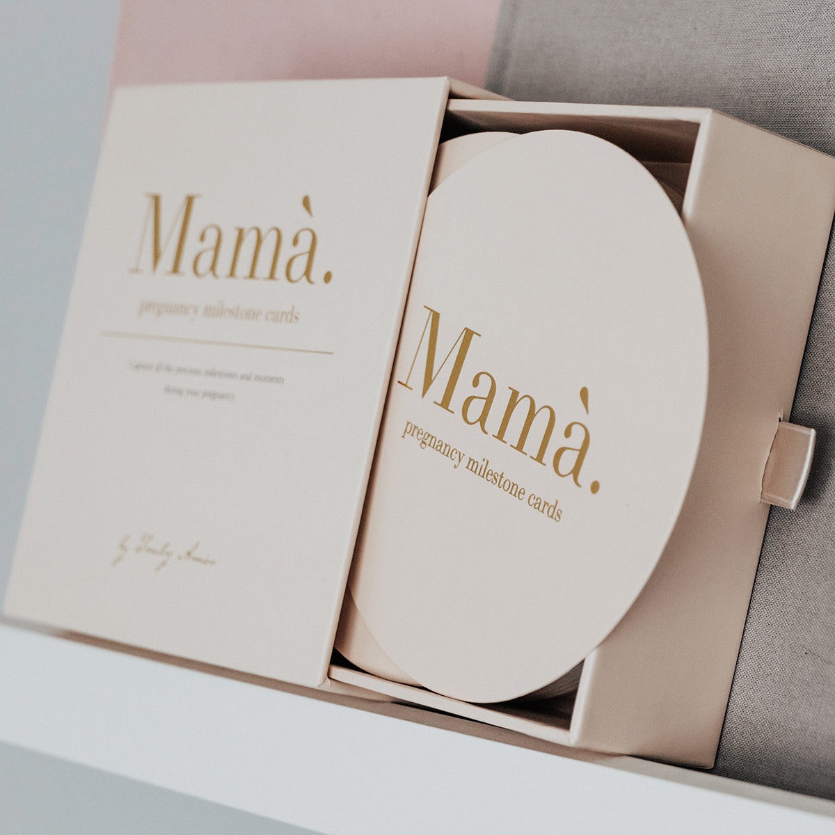 Mama` Pregnancy Milestone Cards