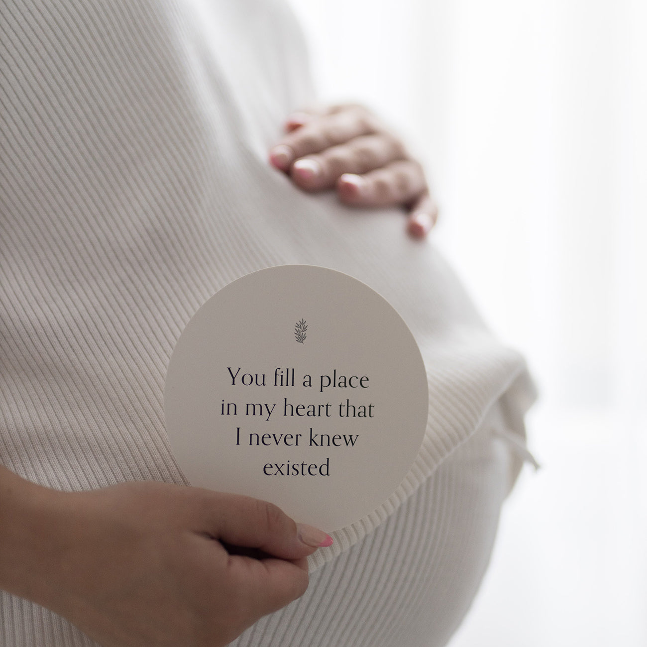 Mama` Pregnancy Milestone Cards