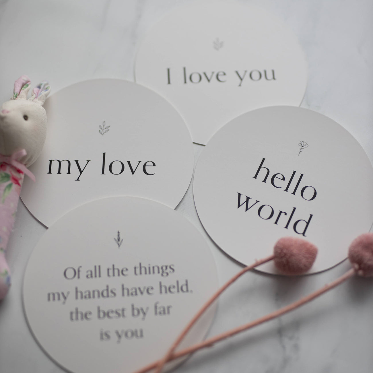 Mama` Pregnancy Milestone Cards