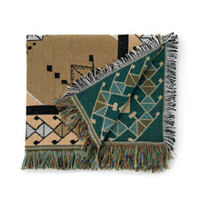 Load image into Gallery viewer, &#39;Nowhere Man&#39; Woven Picnic Rug/Throw
