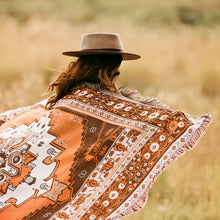 Load image into Gallery viewer, &#39;Norwegian Wood&#39; Woven Picnic Rug/Throw
