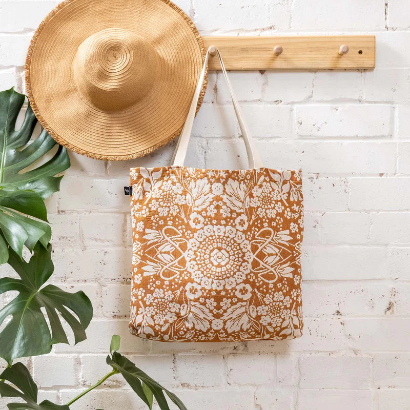 'Golden Slumbers' Woven Tote Bag