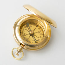 Load image into Gallery viewer, Brass EDC - Compass
