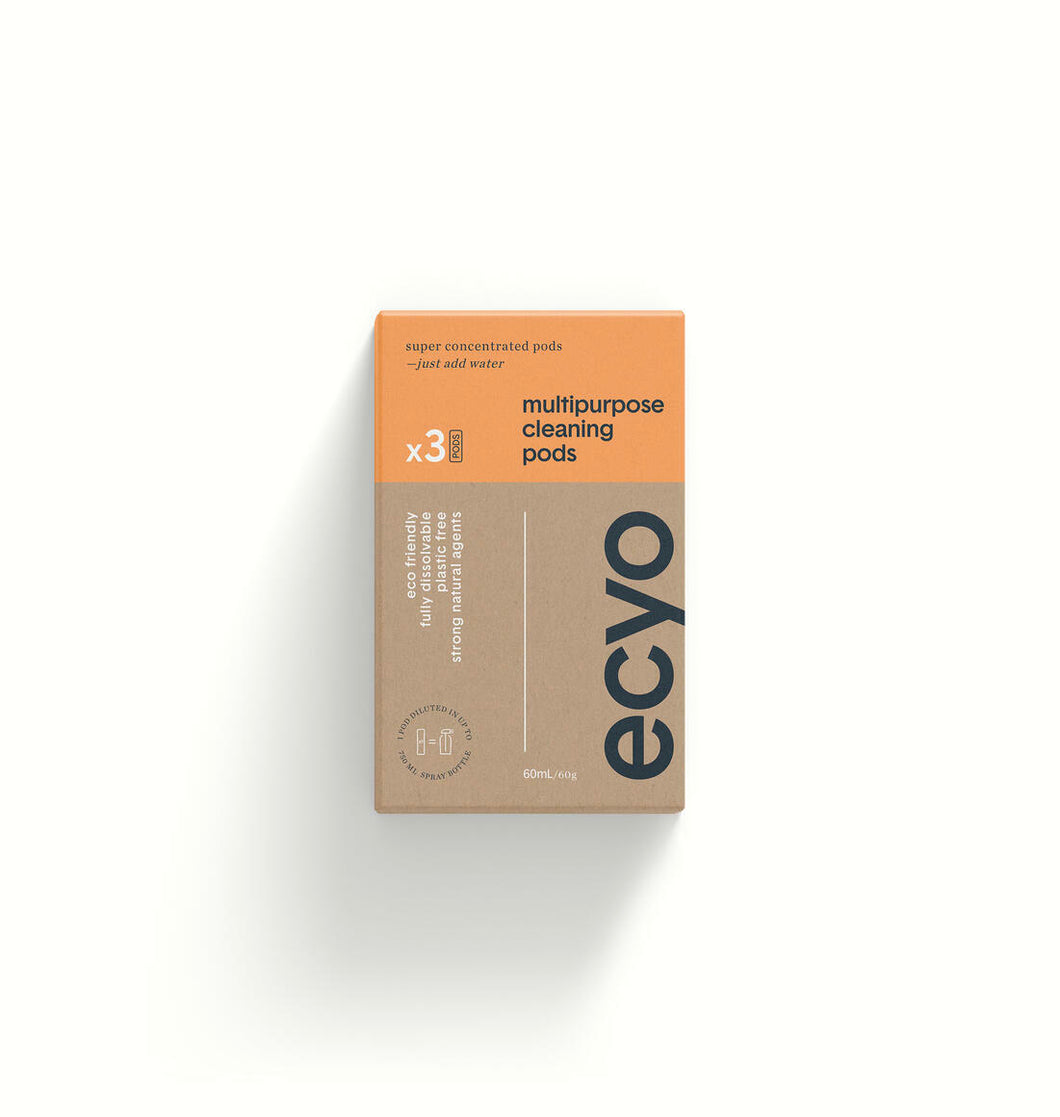 Ecyo Multipurpose Cleaning Pods 3 Pack