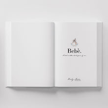 Load image into Gallery viewer, Bebe` Baby Book With Keepsake Box &amp; Pen
