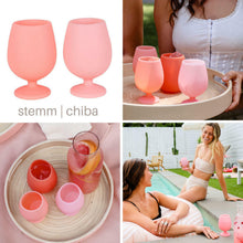 Load image into Gallery viewer, Stemm Unbreakable Silicone Wine Tumblers Set 2
