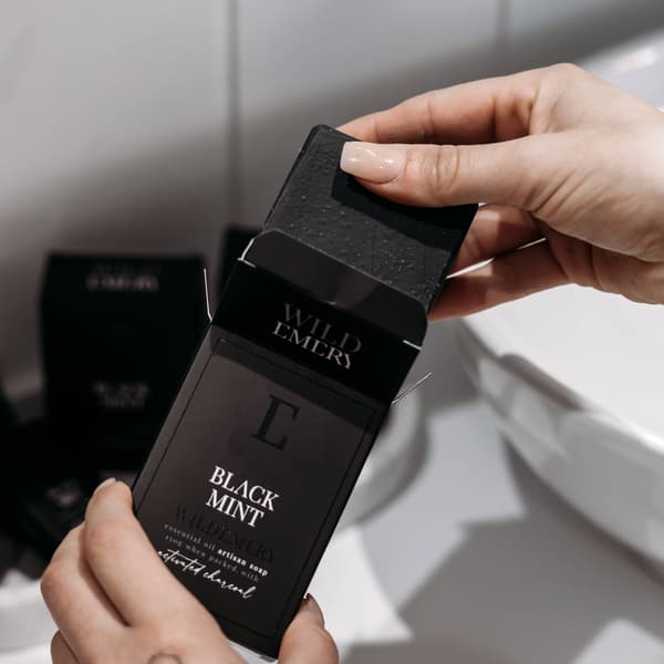 Black Mint -Natural Soap