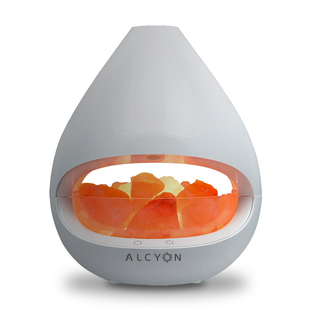 Kiyoshi Ultrasonic Salt Lamp Diffuser White