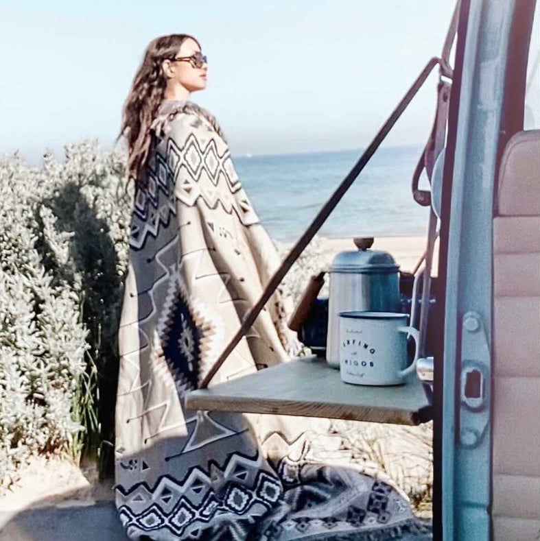 'Hey Jude' Woven Picnic Rug/Throw