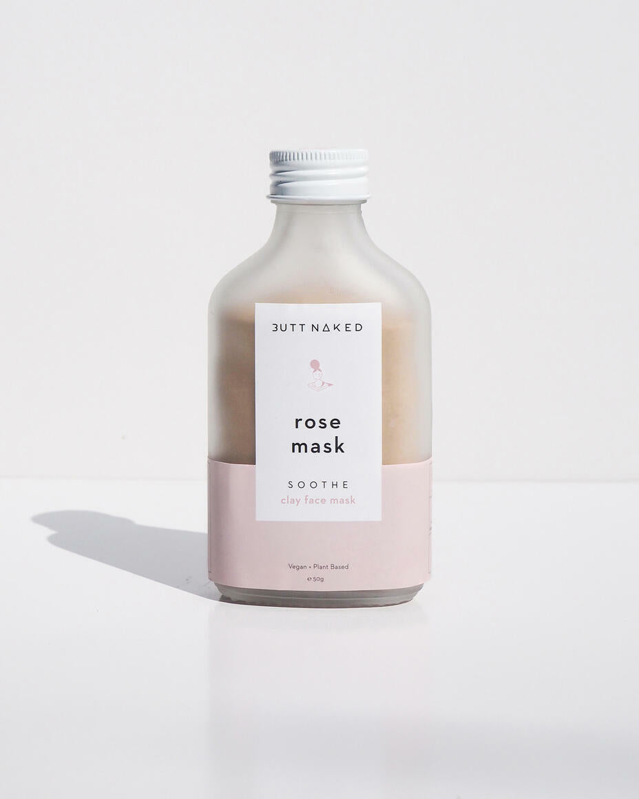 Rose Clay Face Mask - Desert to Ocean