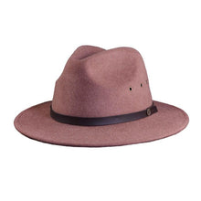 Load image into Gallery viewer, Crushable Ratatat Earth 100% Wool Felt Hat

