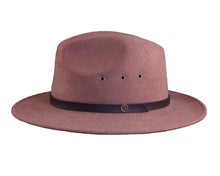 Load image into Gallery viewer, Crushable Ratatat Earth 100% Wool Felt Hat

