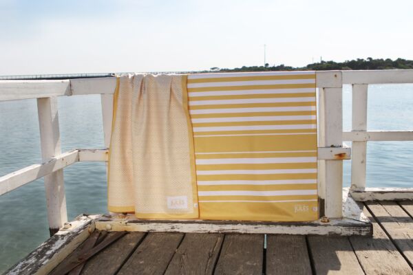 Classic Coastal Beach Towel XL - Desert to Ocean