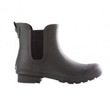 ROMA CHELSEA Rain Boot in Matte Charcoal