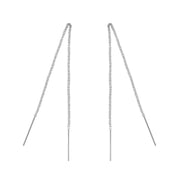 Fine Ingot Threader Earrings - Desert to Ocean