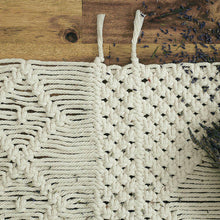 Load image into Gallery viewer, Boho Macramé Table Runner w Cotton Pouch
