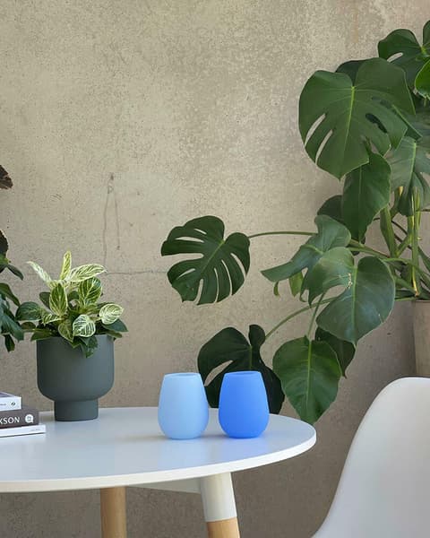 Fegg Unbreakable Silicone Tumblers Set 2 - Desert to Ocean