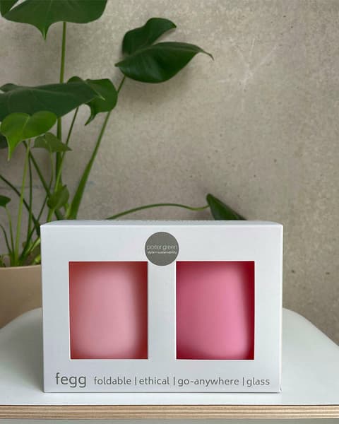 Fegg Unbreakable Silicone Tumblers Set 2 - Desert to Ocean