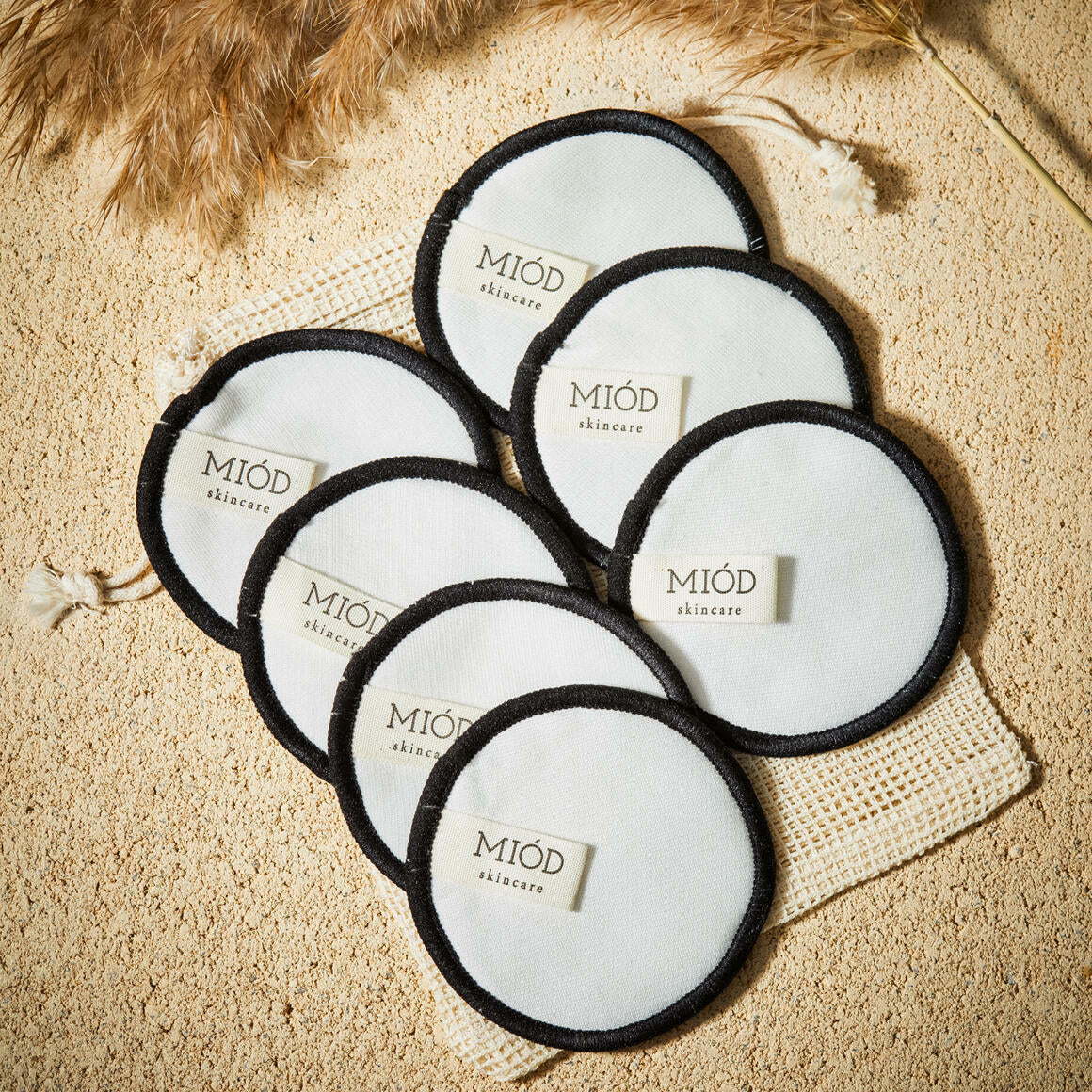 Organic Bamboo and Cotton Cleansing Pads - Desert to Ocean