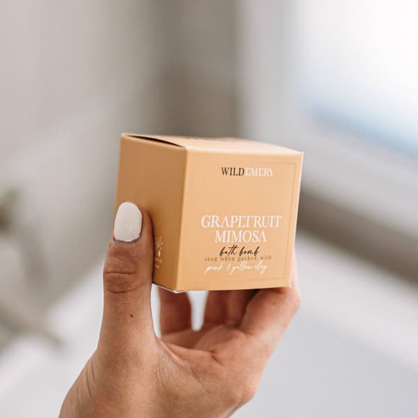 Grapefruit Mimosa Bath Bomb