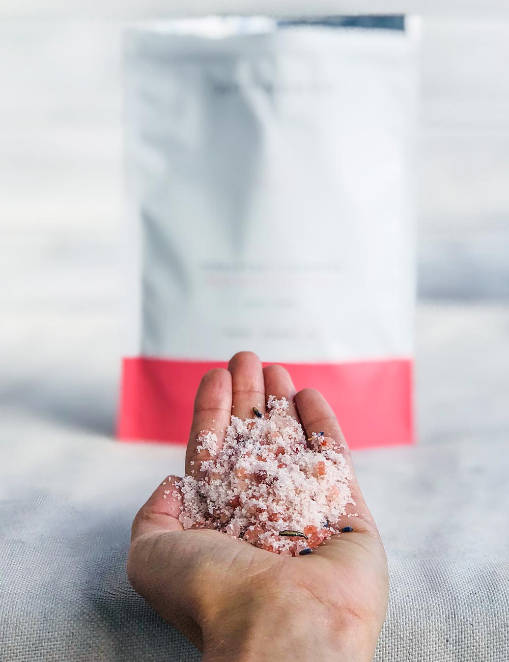 Himalayan + Lavender Salt Scrub + Bath Soak - Desert to Ocean