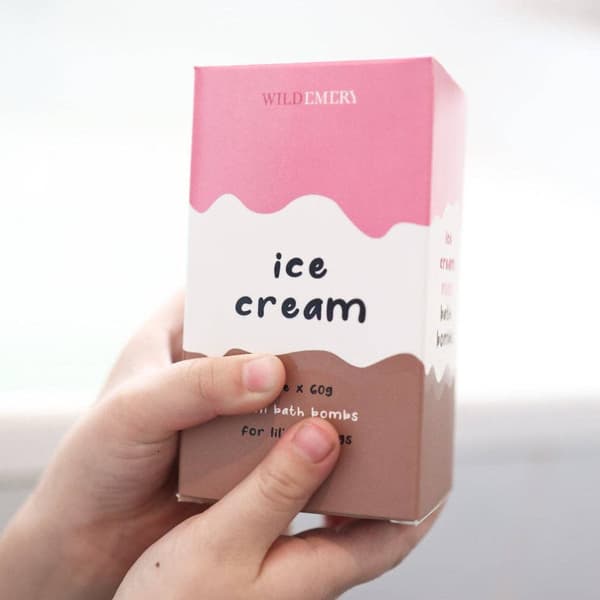 Ice-Cream Mini Bath Bombs