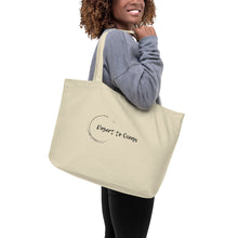Load image into Gallery viewer, Large Organic Tote Bag Cream
