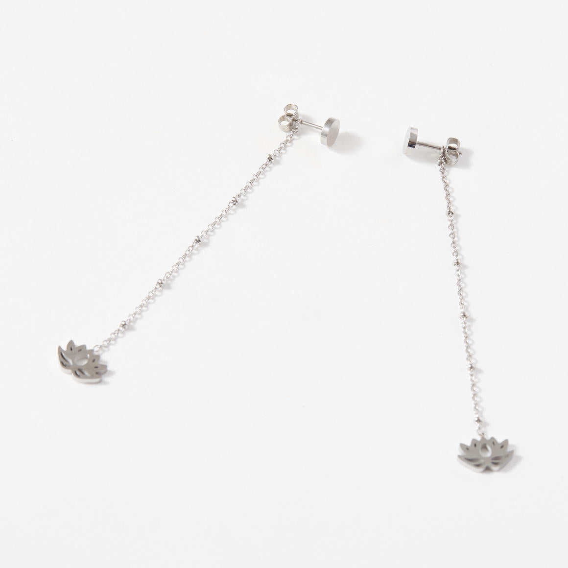 Lotus Dangle Earrings