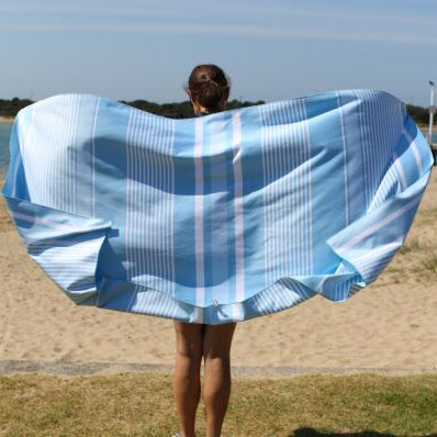 Summer Coastal Beach Towel XL - Desert to Ocean