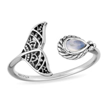Load image into Gallery viewer, Under the Sea Moonstone Ring
