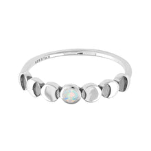 Load image into Gallery viewer, Lunar Phases Opal Ring
