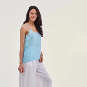 Porto Cami Aquamarine Linen/Organic Cotton