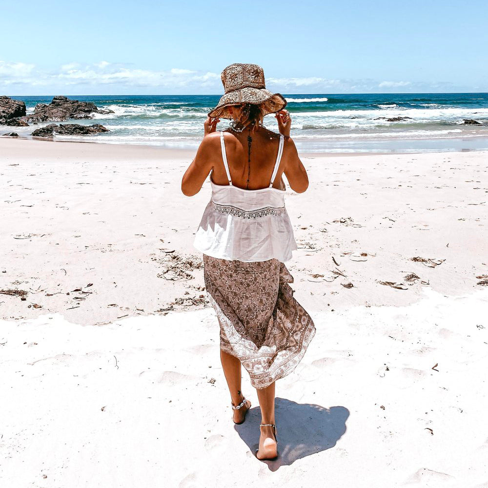 Isle Sarong Sparrow Grey - Desert to Ocean