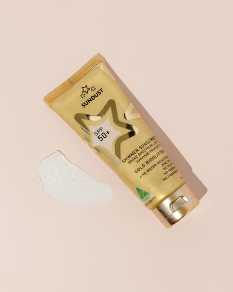 SunDust Gold Bio Shimmer SPF50+ Sunscreen