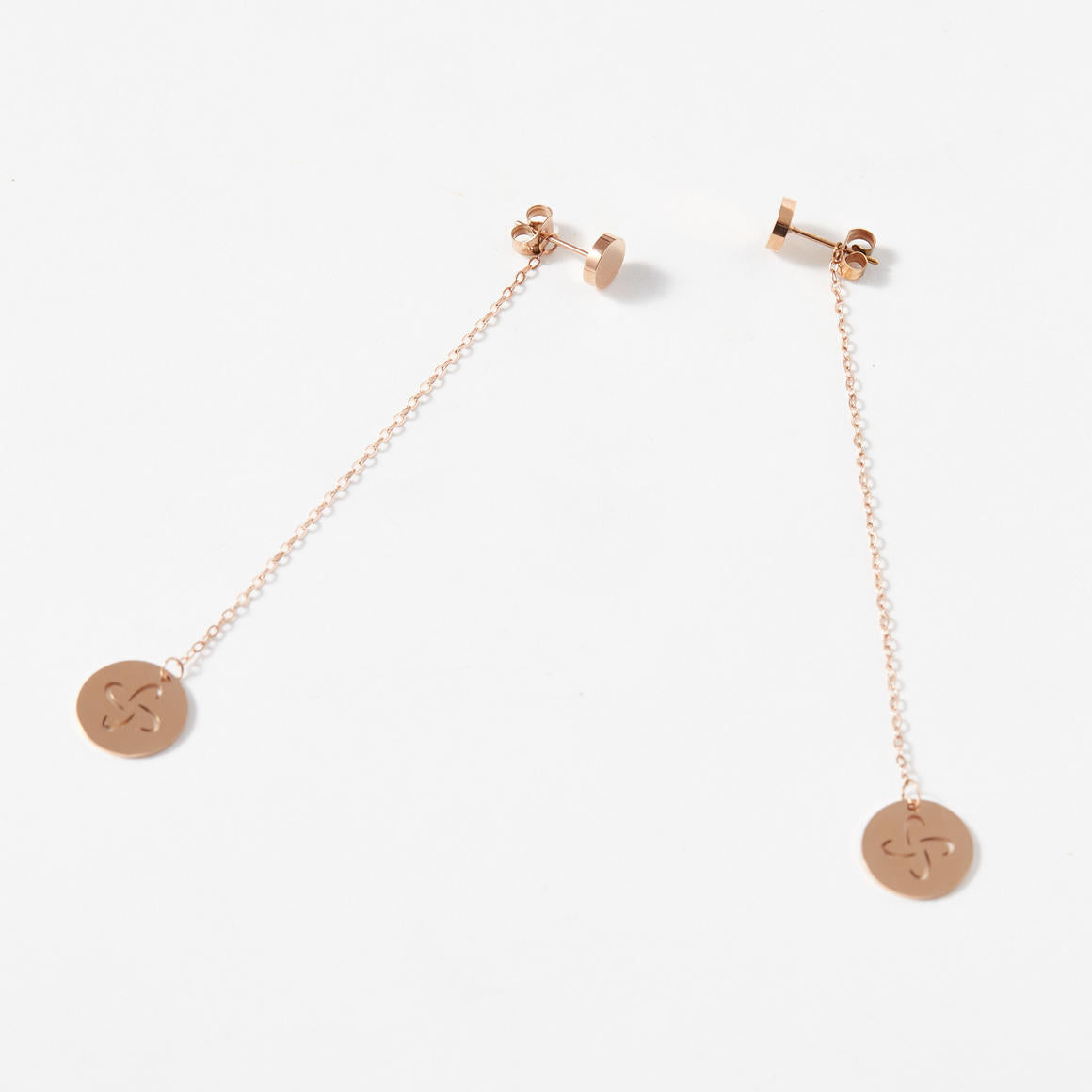 Tabono Drop Chain Earrings